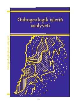 Gidrogeologik işleriň usulýeti